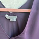 Vince  100% Silk Bordeaux Red Dolman Relaxed Oversize Career Blouse Size Medium Photo 2