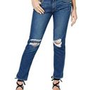 Paige  Brigette Boyfriend Skinny Jeans Emmett Destructed Distressed Blue NEW 25 Photo 0