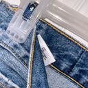 Carmar Denim Carmar Womens Light Wash Straight Leg Jeans Size 23 Distressed Frayed Hem  Photo 4