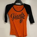 5th & Ocean Sf Giants baseball sequin t-shirt Photo 0