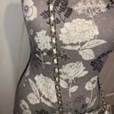 Bueno  Silver Quilted Crossbody Purse FLAW DONATING SOON Photo 4