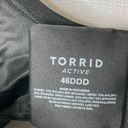 Torrid  Black Sports Bra 46DDD New‎ Photo 1