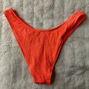 Aerie Neon Orange High Waste Bikini Bottom Photo 1