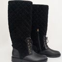 Ralph Lauren Lauren . Hollie II Quilted Lace-Up Riding Boots. Photo 11