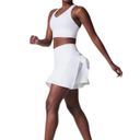 Spanx NWT  White Compression Tennis Golf Skort Skirt M 17” Photo 0