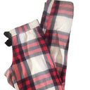 Aerie  Plaid Drawstring Sleep Lounge Pant S Pull On Flannel Elastic Waist Red Photo 1