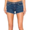 L'Agence L’Agence Zoe Studded Denim Shorts Photo 0