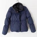 BCBGMAXAZRIA  Navy Puffer Down Coat Size XXS Photo 0