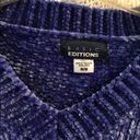 basic editions Soft  purple pull over sweater Photo 3