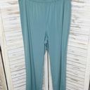 Coldwater Creek  Women's Plus Pull On Relaxed Wide Leg Pants Teal Blue 18 Photo 1