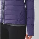 Lululemon  Fluffed Up Jacket Purple Nightfall Puffer Goose Down Quilted Winter Photo 5