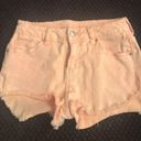 Delia's DELIA’s Peach Cut off shorts Photo 5