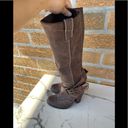 Antik Denim  tall brown suede boots size 8 Photo 3