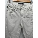 Rock & Republic  Kendall White Cotton Blend Denim Capri Jeans Women's Size 4 Photo 23