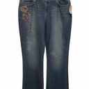 DKNY  SLIGHT LOW Rise Regular Fit Boot Cut Jeans Size 16. NWT. Photo 0