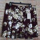 Tularosa SALE🎉 Sandra Skirt Maroon Gold Floral Photo 4