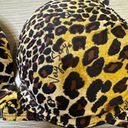 Victoria's Secret  Y2K Women’s Swim Push Up Leopard Skull Bikini Top Size 34 B Photo 1