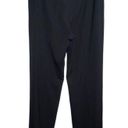 St. John  Knit Caviar Black Wide Leg Dress‎ Pants High Rise Sz 8 Women's Photo 2