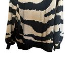 Umgee  Sweater Womens XL Multicolor Artsy Print Crewneck Pullover Sweatshirt Photo 3