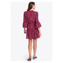 Draper James  Red Angie Plaid Avery Shirt Dress Sz.L Photo 1