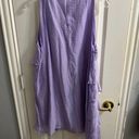 ZARA Purple Ruffle Dress Photo 2