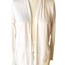 The North Face  Cream Waterfall Cardigan Thumbholes Open Sweater ~ Women's SMALL Photo 1