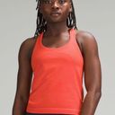 Lululemon NWT  Swiftly Tech Racerback Tank Top 2.0 Race Size 12 Solar Orange Photo 0