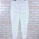 J.Crew  NWT High Rise Toothpick Skinny Jeans in White Size 35T Photo 4