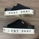 DKNY  Carli Slide Sandals Black Y2K Platform Shoes Size 9 Photo 6