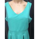 Tiana B  Jade Sleeveless V-Neck Pleated Fit & Flare Dress Womens Size 12 Photo 2