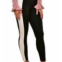 J Brand  Carrillo black and white sleek nylon pants Photo 0