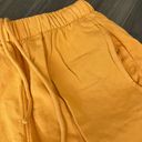 SoulCycle Women’s Orange Boxer Shorts Photo 1