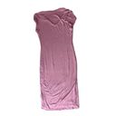 Popular 21 Pink V Neck Midi Bodycon Dress Photo 4