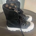 Guess  Women’s Harlo 3 High top convertible Sneakers/Booties Black size 6.5 Photo 12