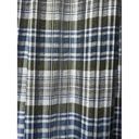 Unique Vintage Vintage Landhaus Dirndl Long Plaid Folk Dress with silver buttons size large Photo 7