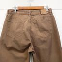 Ralph Lauren LAUREN  Womens 10 Capri Pants Medium Brown 100% Cotton Chino Photo 5