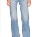 RE/DONE NWT  ‘70s Stove Pipe Size 31 Straight Jeans High Rise in Favorite Bleu Photo 0