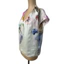 Ted Baker  Floral V Neck Blouse size XS Photo 3