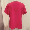 kim rogers  Fuchsia Basic Tee T Top XL Photo 3