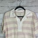 Everlane  Organic Cotton Striped Polo Shirt Size Small Photo 4