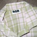 Samii Ryan NIP BSR x  Green Pink Plaid Button Down Cropped Shirt Size Small Photo 1