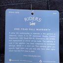 Riders By Lee  Size 8 (M) Dark Blue Denim Slender Stretch Capri 5 Pockets Photo 10