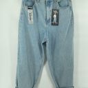 Simple Society  High waist rise balloon jean jeans roll cuff NEW NWT light 1 25 Photo 5