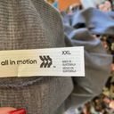 All In Motion  Womens Top Size XXL Long Sleeve Twist Front T-Shirt Gray NEW Photo 43