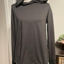 Nine West Active NWOT Drawstring Active Pullover Tee long sleeve Athletic Sport Gym Yoga Sweatshirt Sweater Hoodie Relaxed Fit Tired Photo 1