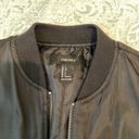 Forever 21 Black Bomber Jacket  Photo 2