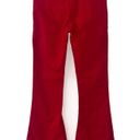 Dolls Kill  Edikted Red Lace Up Wide Leg Jeans Medium Photo 2