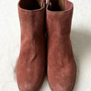 Frye NEW  Alton Leather Chelsea Boots Rosewood Suede Size 7.5 Photo 1