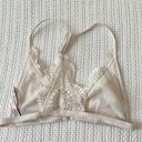 Victoria's Secret Victoria’s Secret White Lace Racerback Bralette Size Medium Photo 3