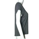 All In Motion  Women's Athletic Tee Gray Mesh Back Detail Short Sleeve Photo 1